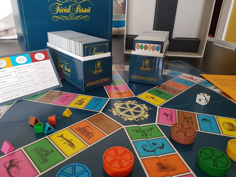 Trivial Pursuit édition Genus Parker - 1984