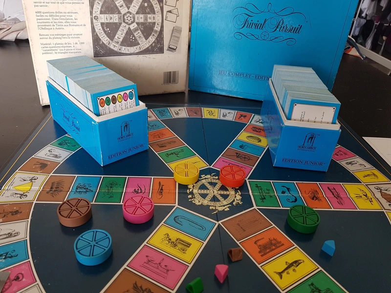 Trivial Pursuit édition Junior - Parker 1985